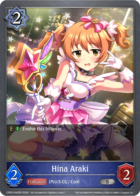 THE IDOLM@STER CINDERELLA GIRLS CP02-042 Hina Araki