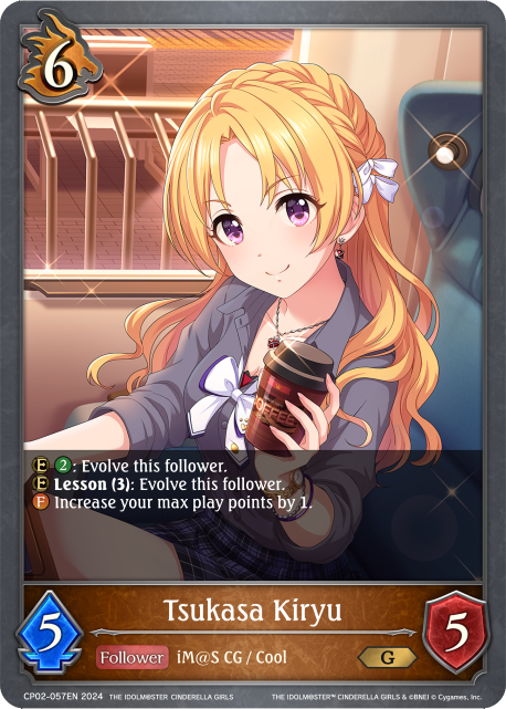 THE IDOLM@STER CINDERELLA GIRLS CP02-057 Tsukasa Kiryu