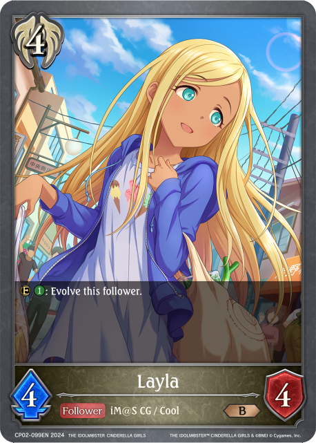 THE IDOLM@STER CINDERELLA GIRLS CP02-099 Layla