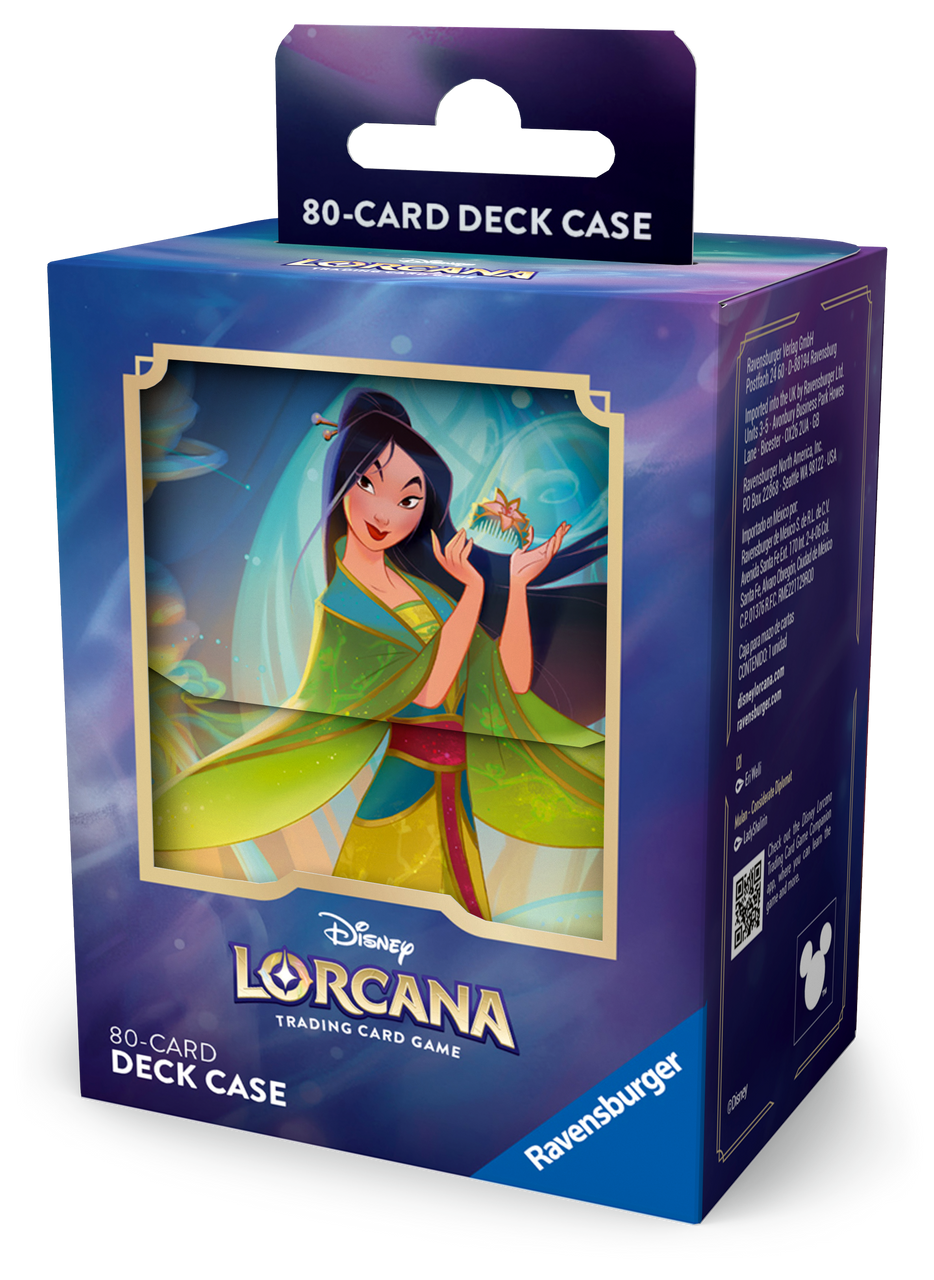 Disney Lorcana TCG - Set 9 Fabled Deck Box - Mulan