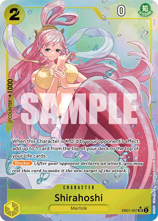 EB01-057 | SR | CHARACTER Shirahoshi Parallel