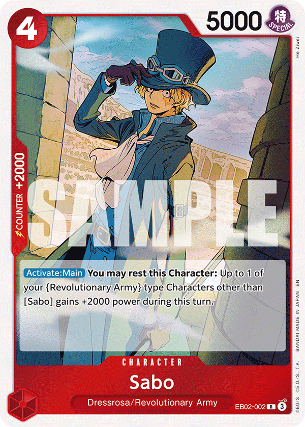 EB02-002 | R | CHARACTER Sabo