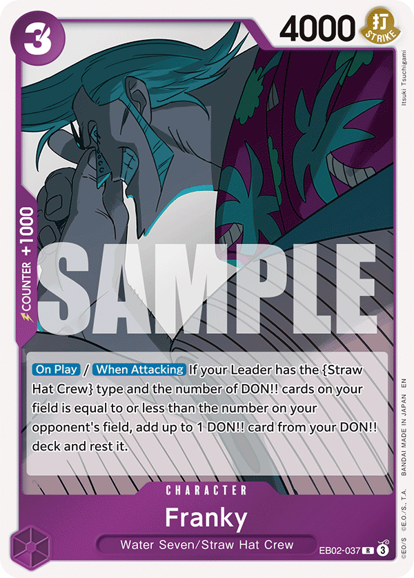 EB02-037 | R | CHARACTER Franky