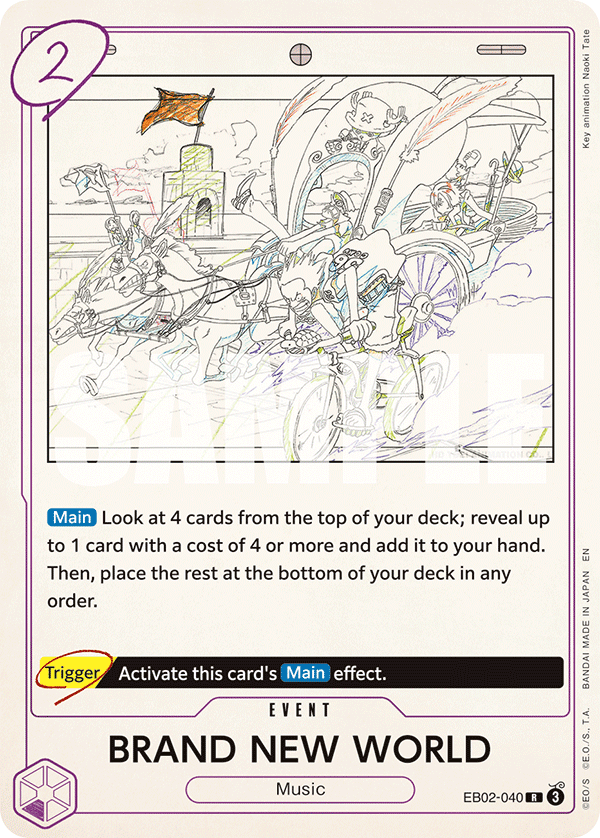 EB02-040 | R | EVENT BRAND NEW WORLD