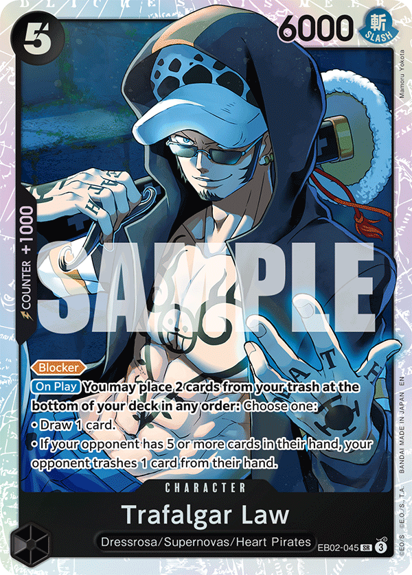 EB02-045 | SR | CHARACTER Trafalgar Law