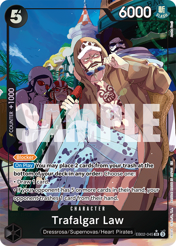 EB02-045 | SR | CHARACTER Trafalgar Law Parallel