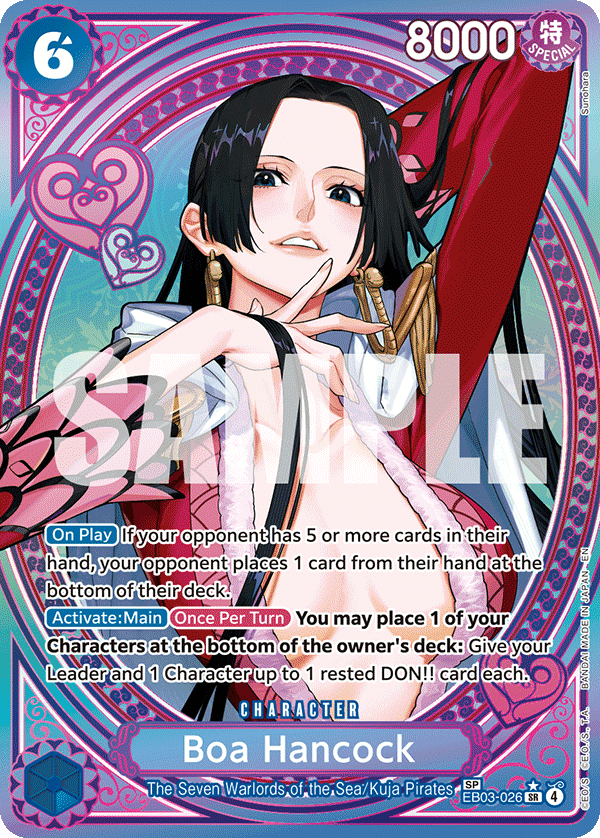 EB03-026 | SP CARD | CHARACTER Boa Hancock