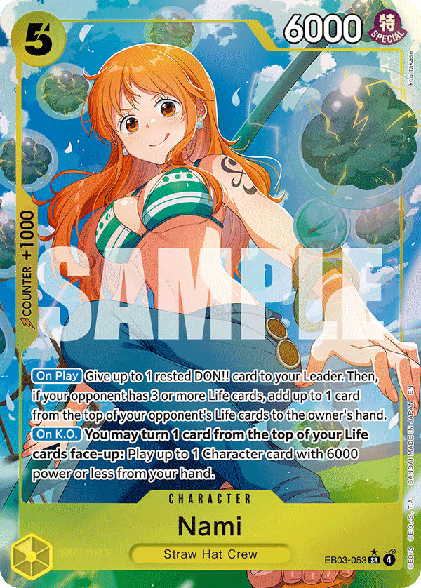 EB03-053 | SR | CHARACTER Nami Parallel