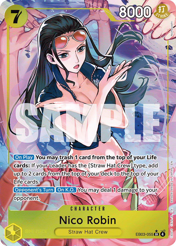 EB03-055 | SR | CHARACTER Nico Robin Parallel
