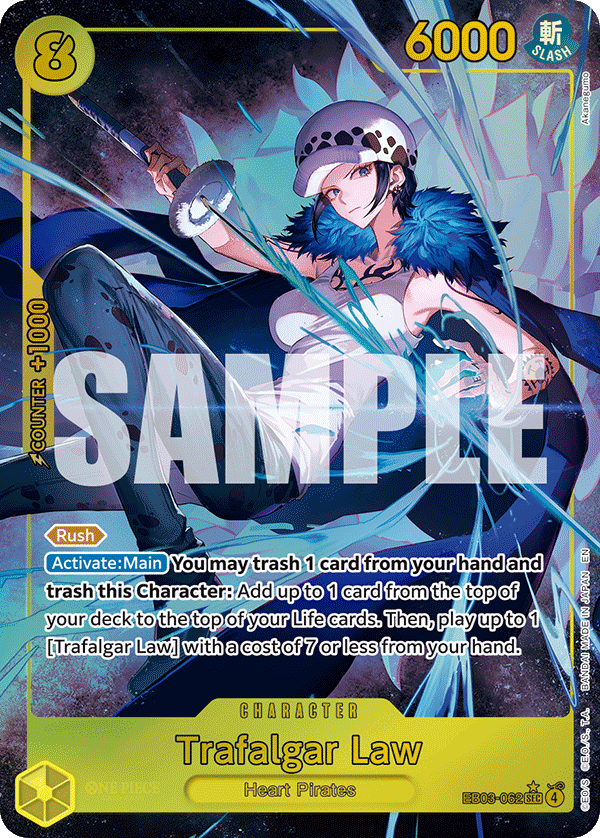 EB03-062 | SEC | CHARACTER Trafalgar Law Parallel