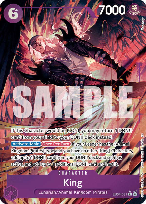 EB04-031 | R | CHARACTER King Parallel