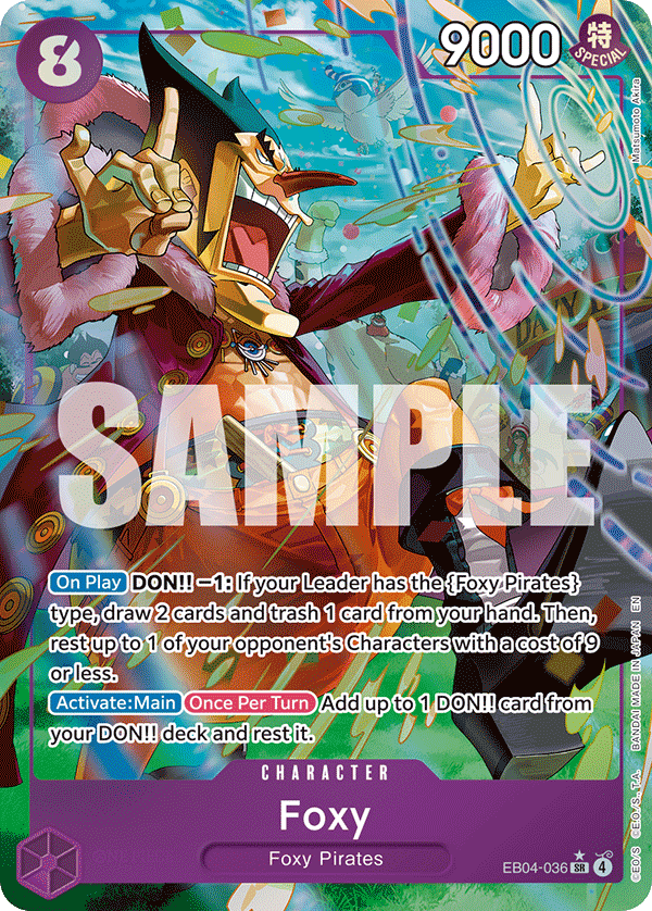 EB04-036 | SR | CHARACTER Foxy Parallel