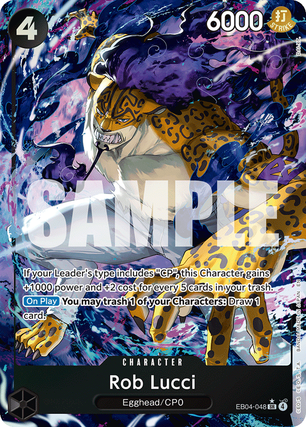 EB04-048 | SR | CHARACTER Rob Lucci Parallel