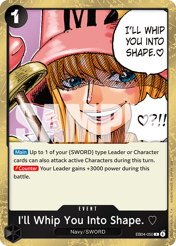 EB04-050 | R | EVENT I'll Whip You Into Shape. ♡