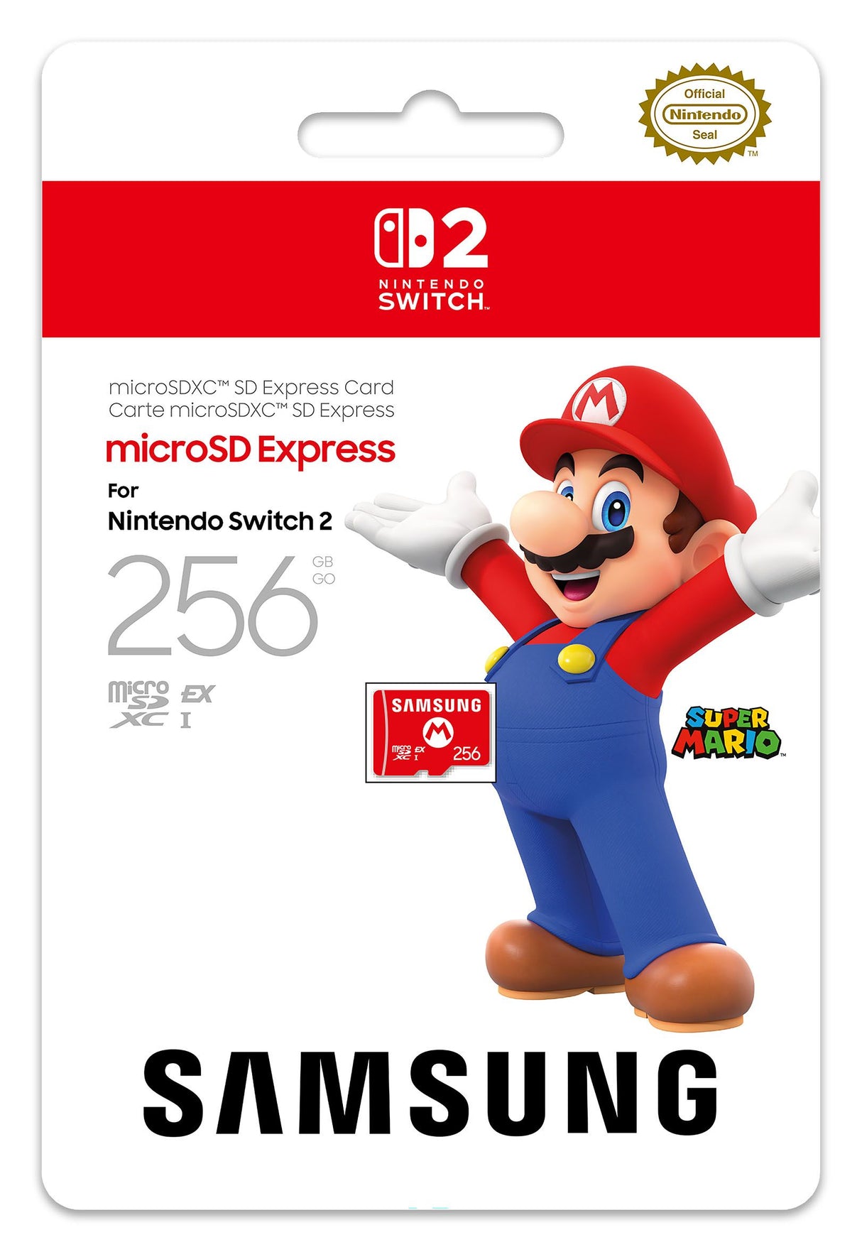 Samsung microSD Express Card for Nintendo Switch 2 (256GB)