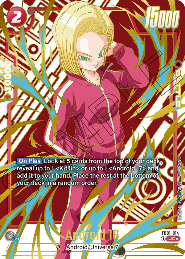 New Adventure FB01-014 Android 18