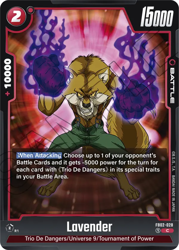 Blazing Aura FB02-028 Lavender