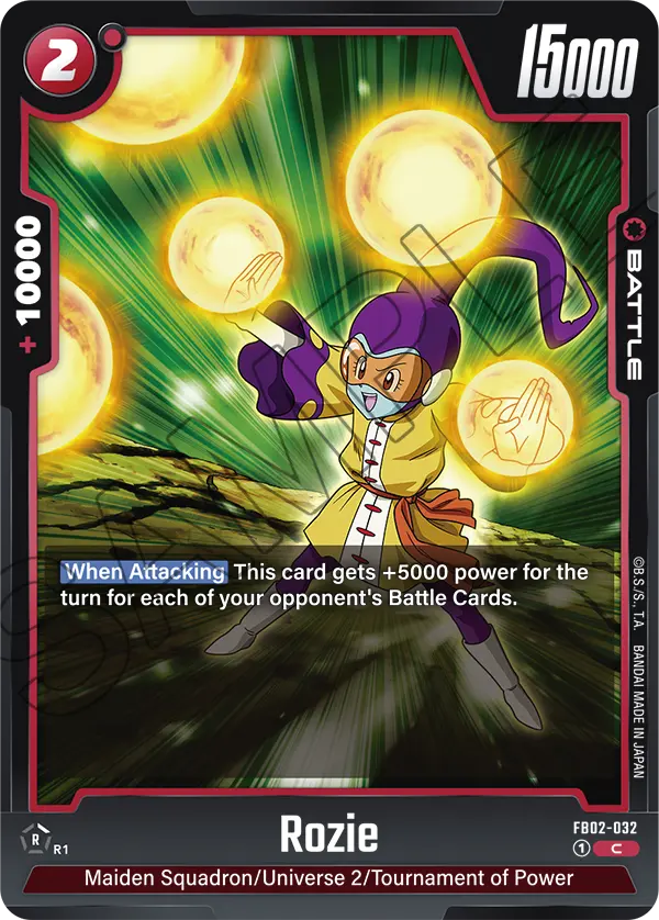 Blazing Aura FB02-032 Rozie