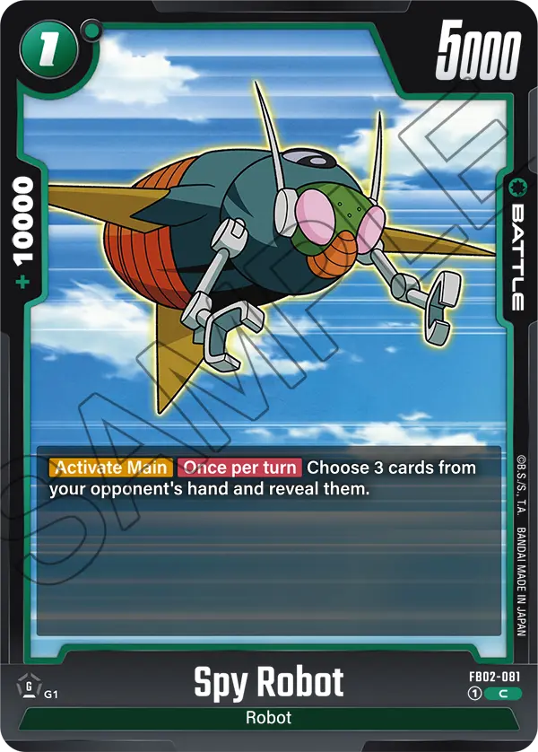 Blazing Aura FB02-081 Spy Robot