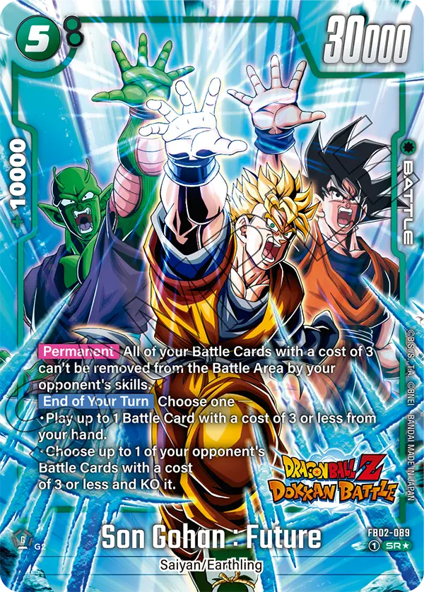 New Adventure FB02-089 Son Gohan : Future Dokkan Battle