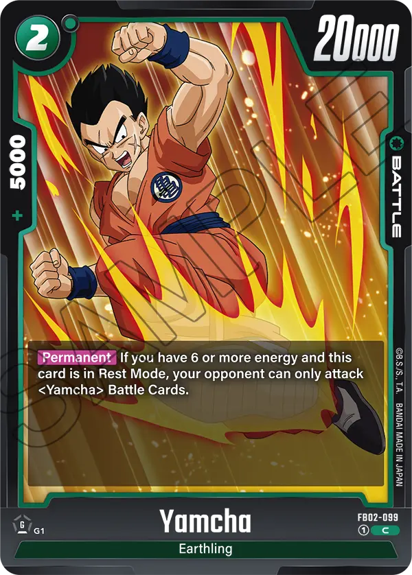 Blazing Aura FB02-099 Yamcha