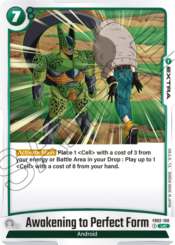 Blazing Aura FB02-100 Awakening to Perfect Form