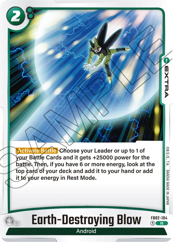 Blazing Aura FB02-104 Earth-Destroying Blow