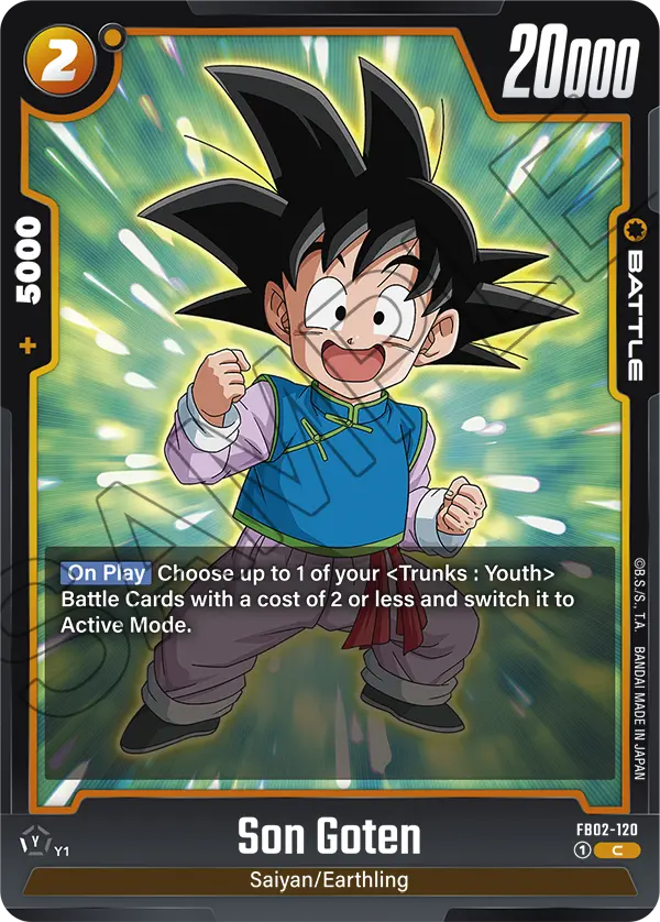 Blazing Aura FB02-120 Son Goten