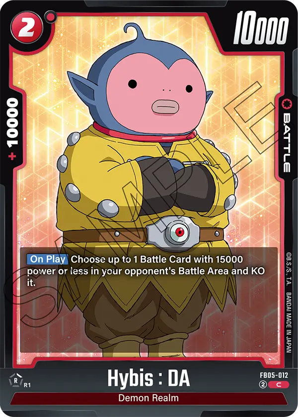 New Adventure FB05-012 Hybis : DA