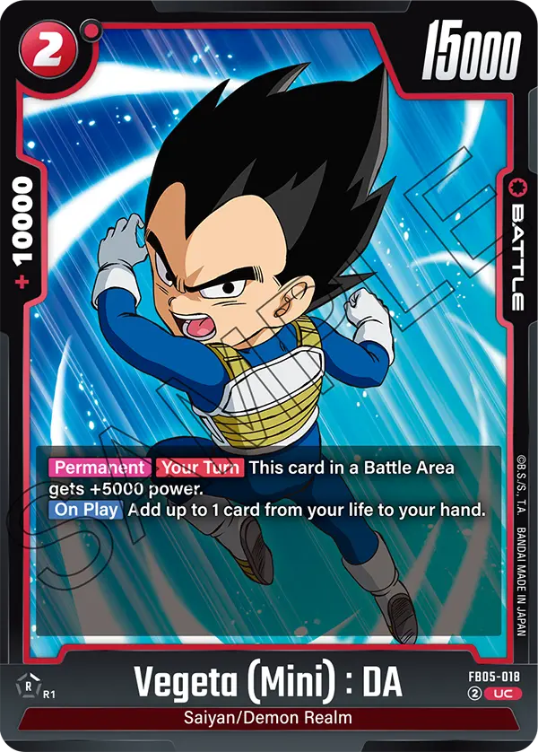 New Adventure FB05-018 Vegeta (Mini) : DA