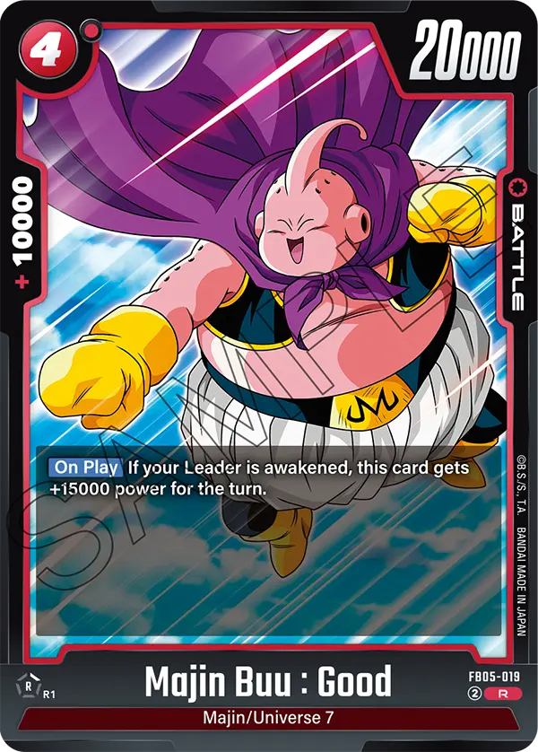New Adventure FB05-019 Majin Buu : Good