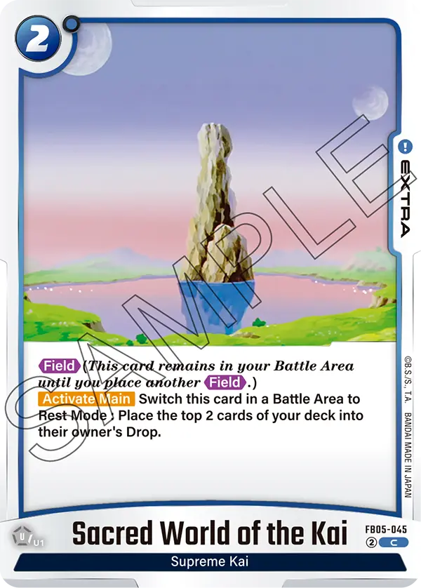 New Adventure FB05-045 Sacred World of the Kai