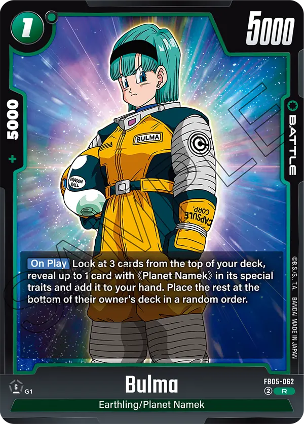 New Adventure FB05-062 Bulma