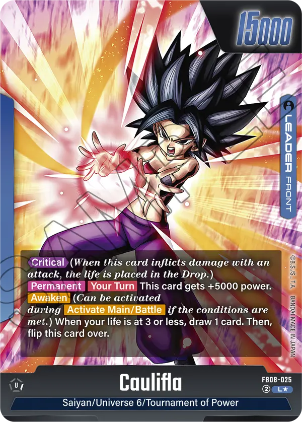 FB08-025 L FRONT Caulifla Parallel