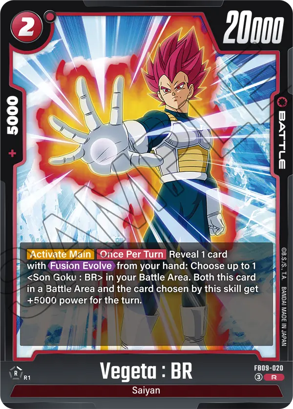 Dual Evolution FB09-020 Vegeta : BR
