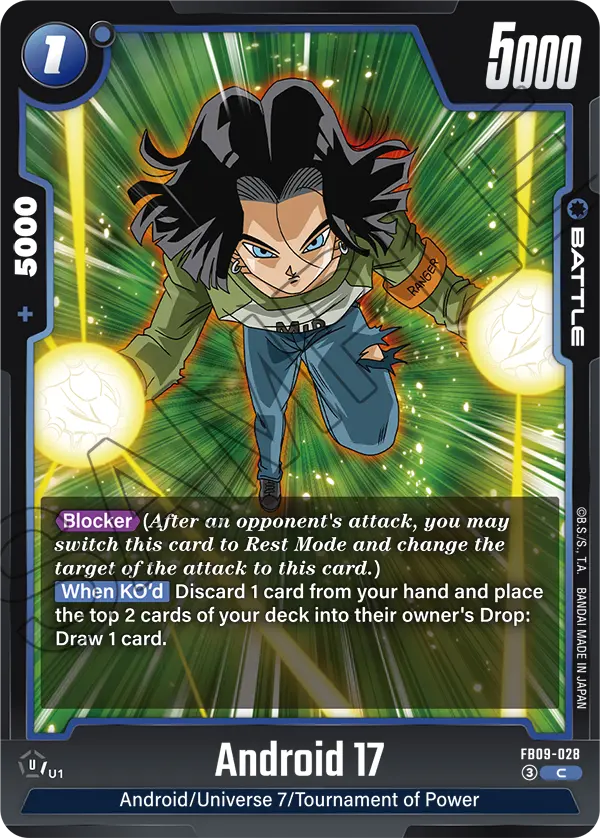 Dual Evolution FB09-028 Android 17