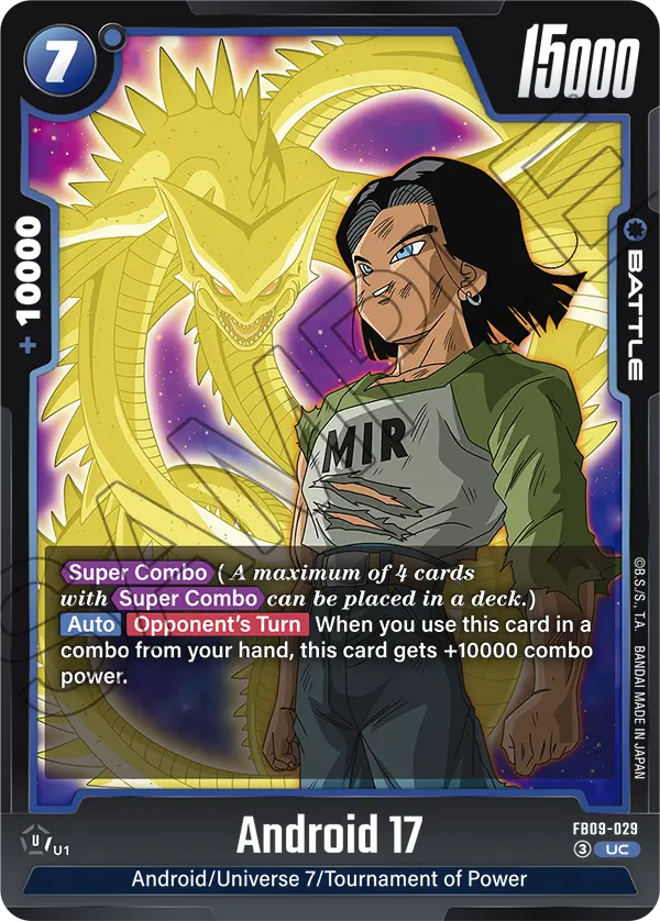 Dual Evolution FB09-029 Android 17