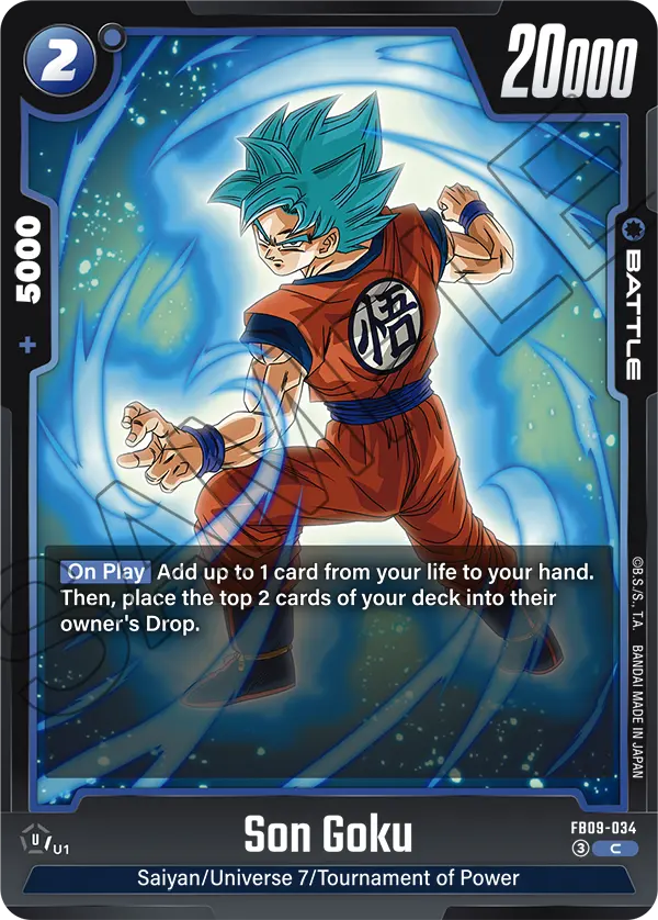 Dual Evolution FB09-034 Son Goku