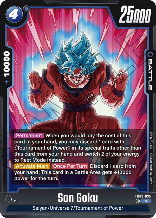 Dual Evolution FB09-035 Son Goku