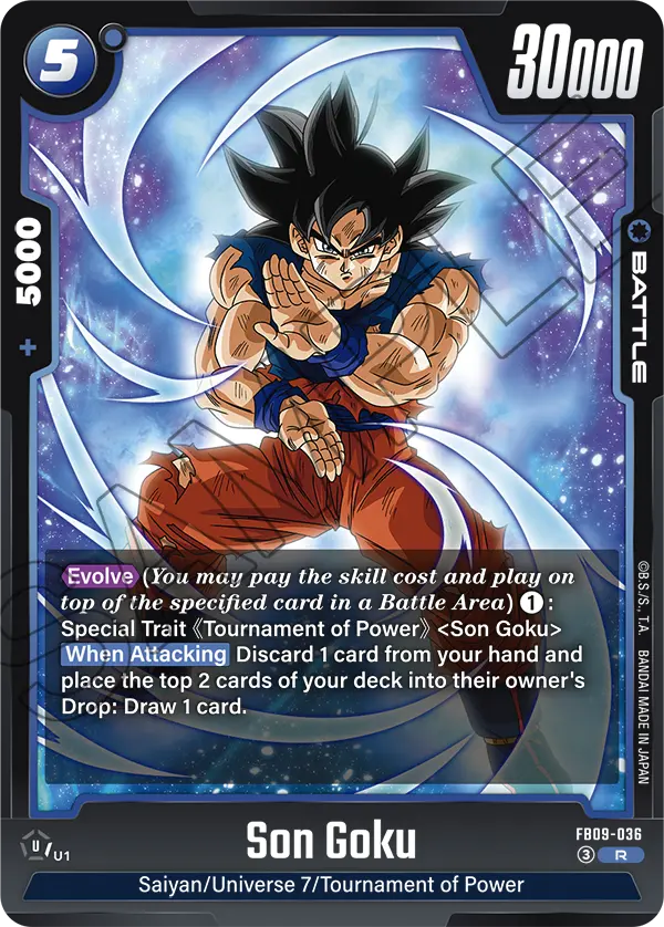 Dual Evolution FB09-036 Son Goku