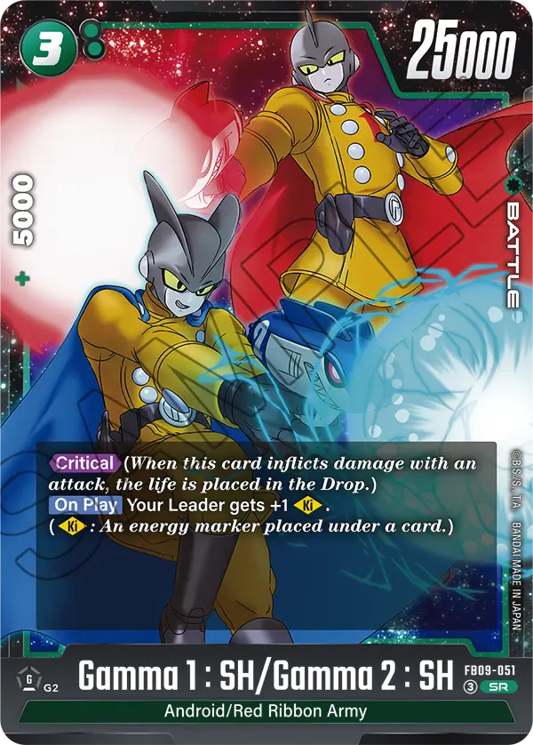 Dual Evolution FB09-051 Gamma 1 : SH/Gamma 2 : SH