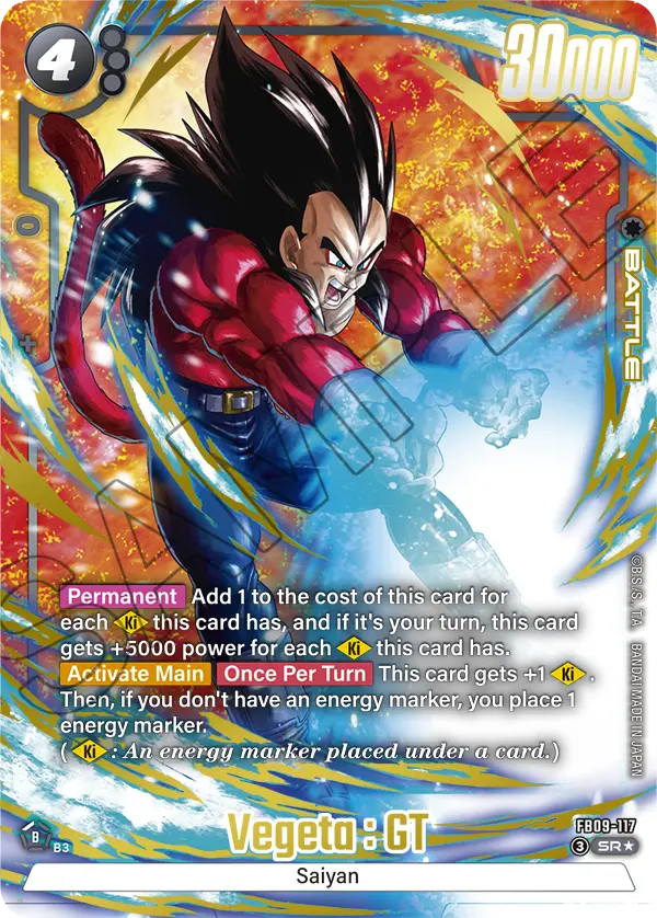 Dual Evolution FB09-117 Vegeta : GT Parallel