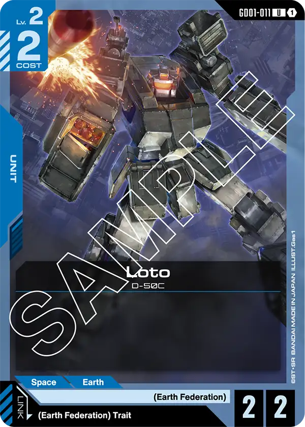 Newtype Rising GD01-011 Loto