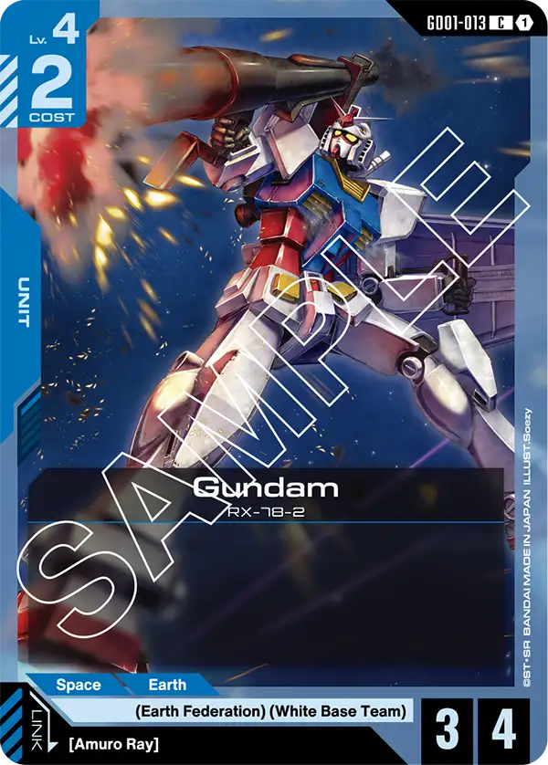 Newtype Rising GD01-013 Gundam