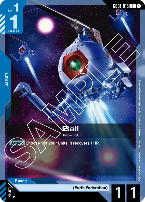 Newtype Rising GD01-015 Ball