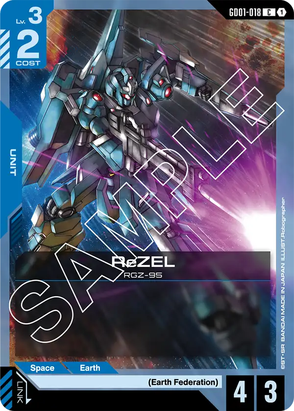 Newtype Rising GD01-018 ReZEL