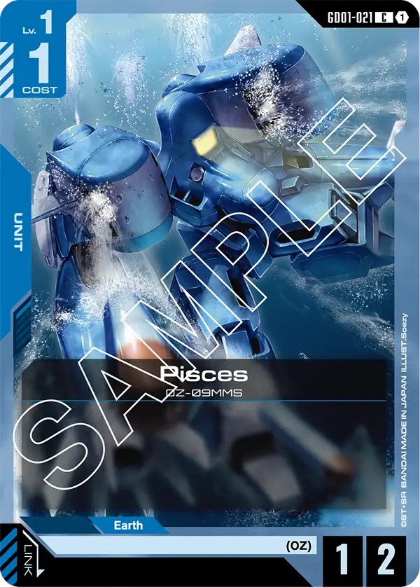 Newtype Rising GD01-021 Pisces