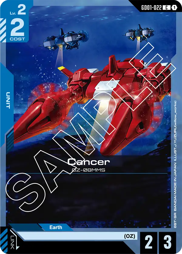 Newtype Rising GD01-022 Cancer