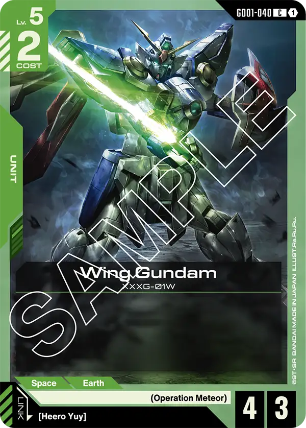 Newtype Rising GD01-040 Wing Gundam