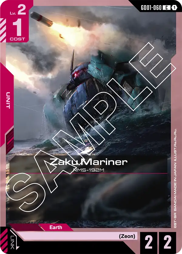 Newtype Rising GD01-060 Zaku Mariner